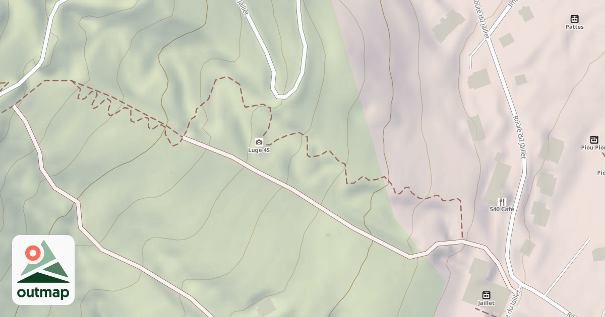 Map of Luge 4S