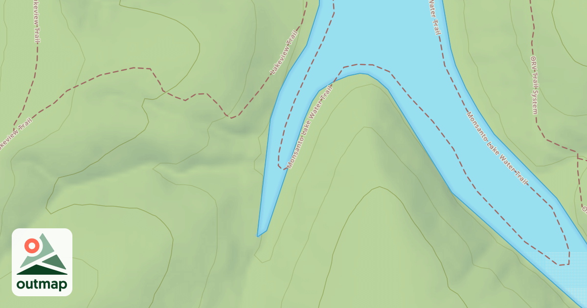 Map of Enduro Race Trail