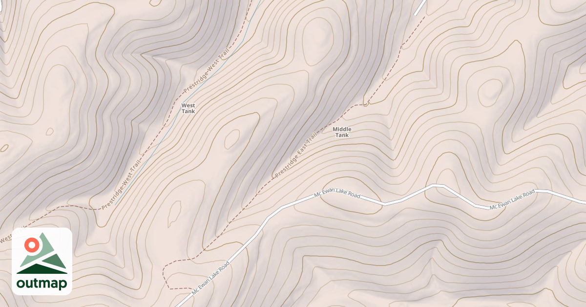 Map of Prestridge E.