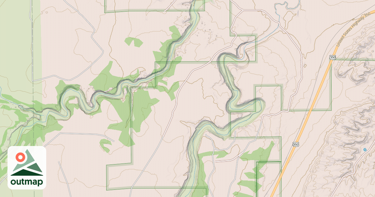 Map of DEVILS CANYON E