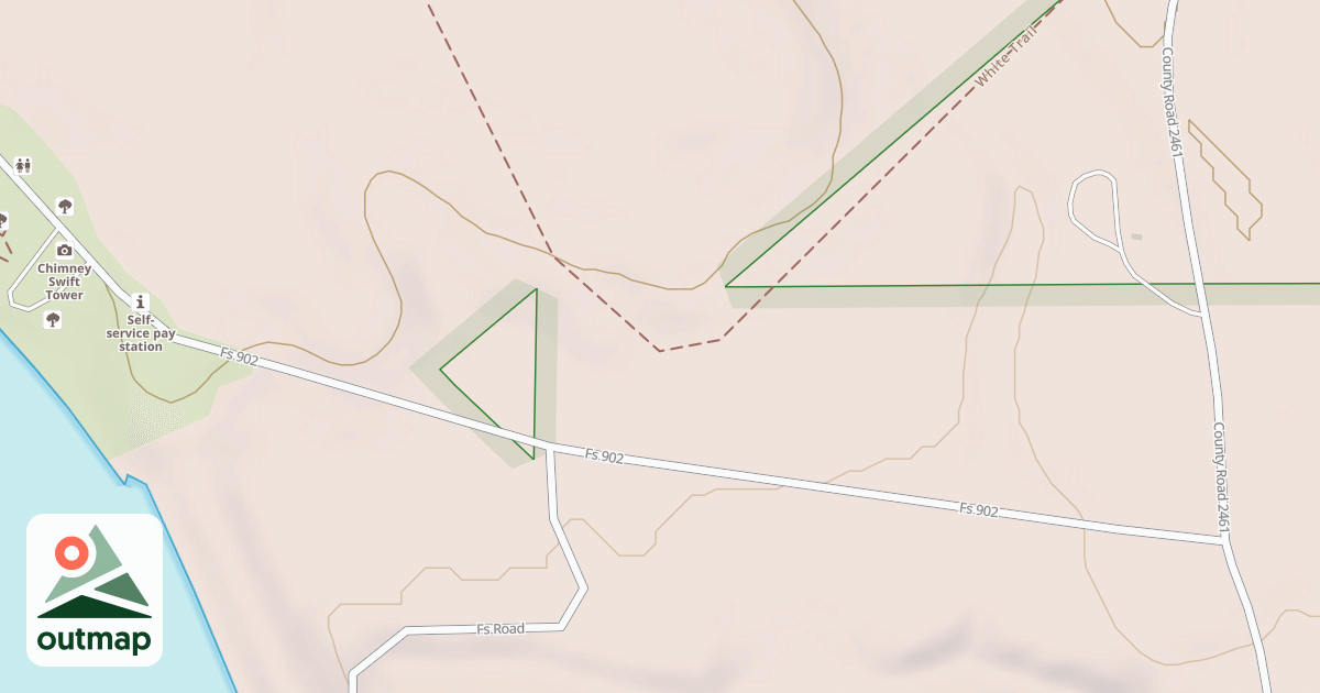 Map of BLACK CREEK LAKE REC AREA