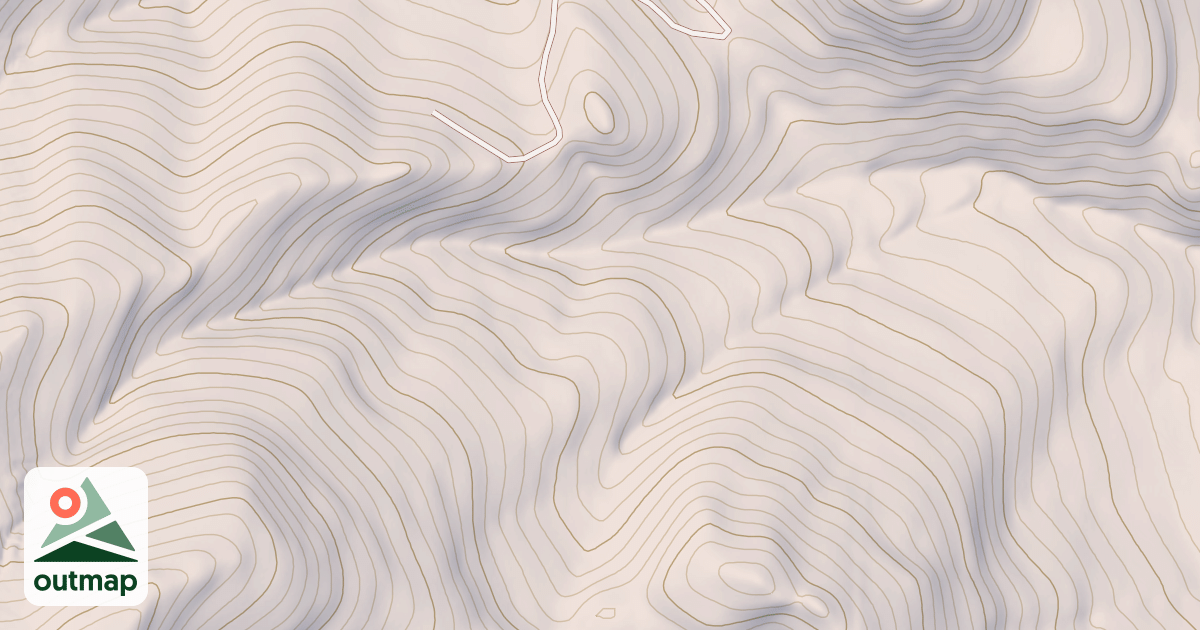 Map of VILLARS CREEK