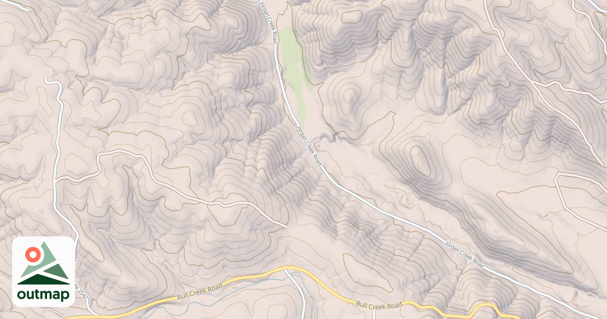 Map of GREELEY HILL ROAD