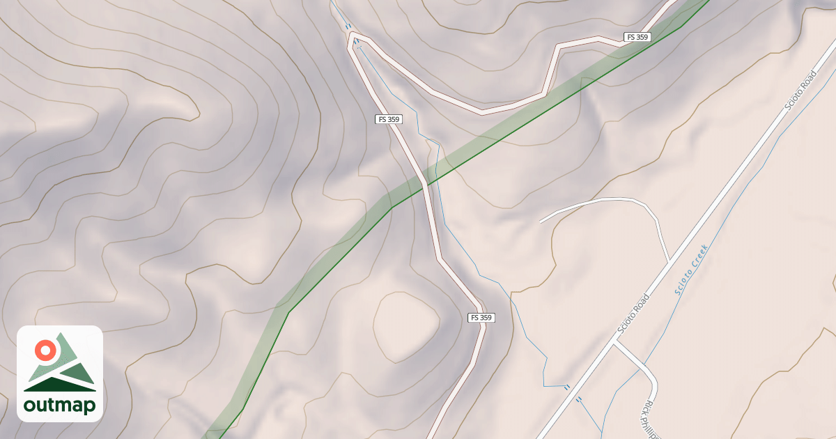 Map of LITTLE MOUNTAIN