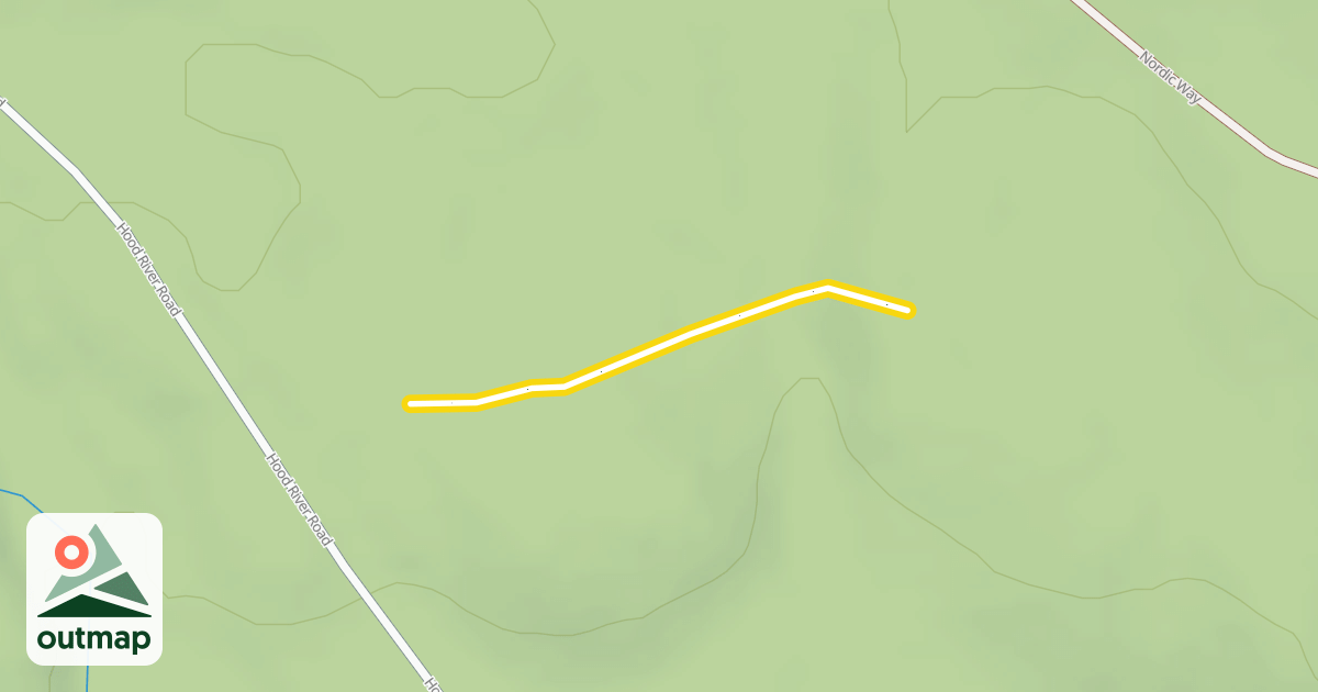 Map of Upper Mountain View Cutoff