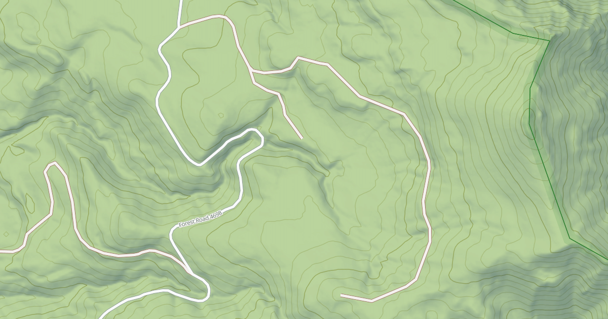 Map preview of USFS National Forest System Roads {806C9F2F-1448-4C7A-9F7F-54AE974682D0}