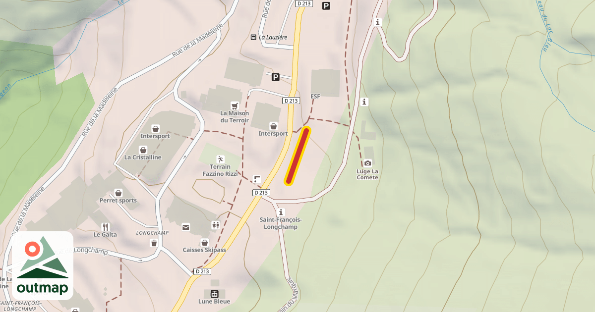 Map of La Sucette