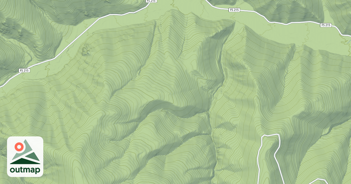 Map of READER GULCH
