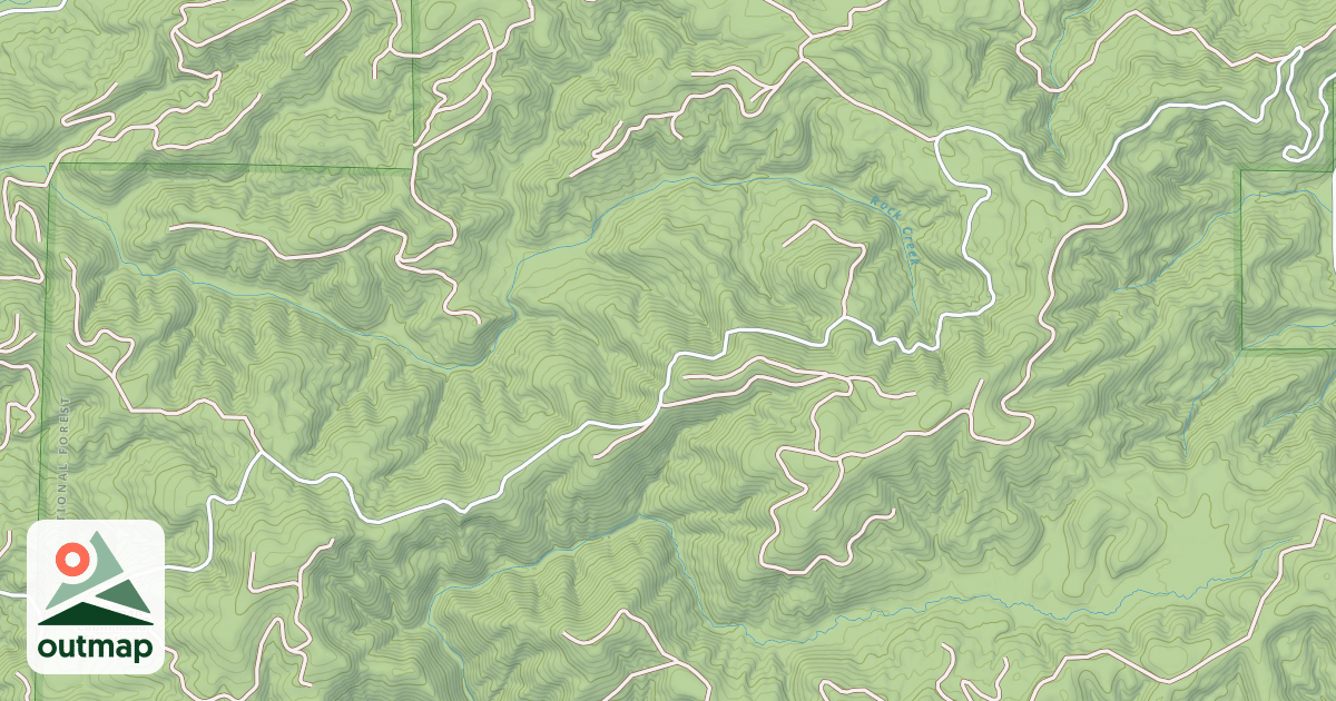 Map of OSTERMAN CABIN