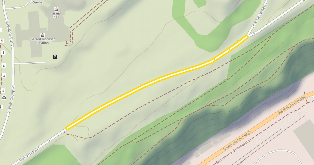Map preview of Avenue Ontario
