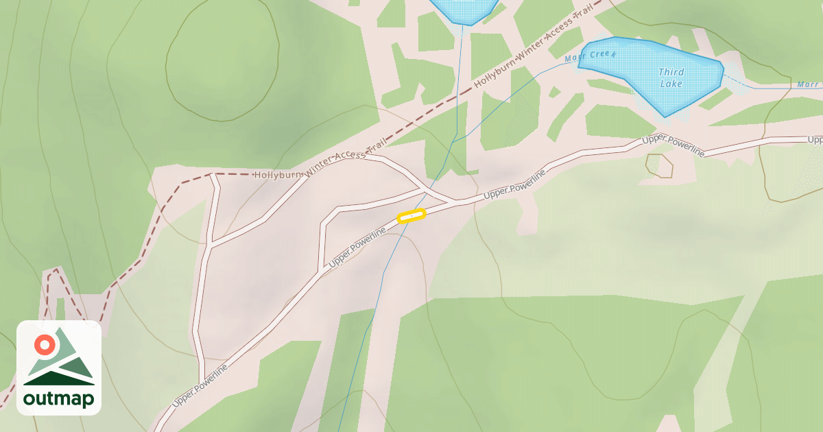 Map of Upper Powerline