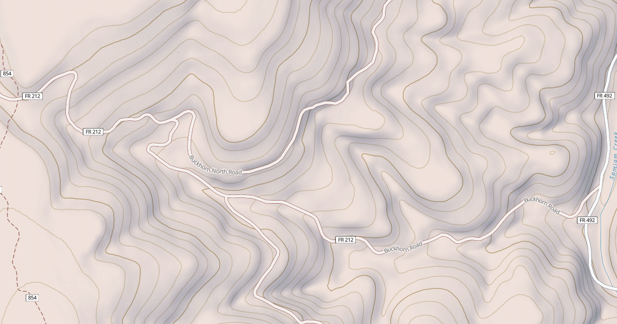 Map preview of BUCKHORN CR