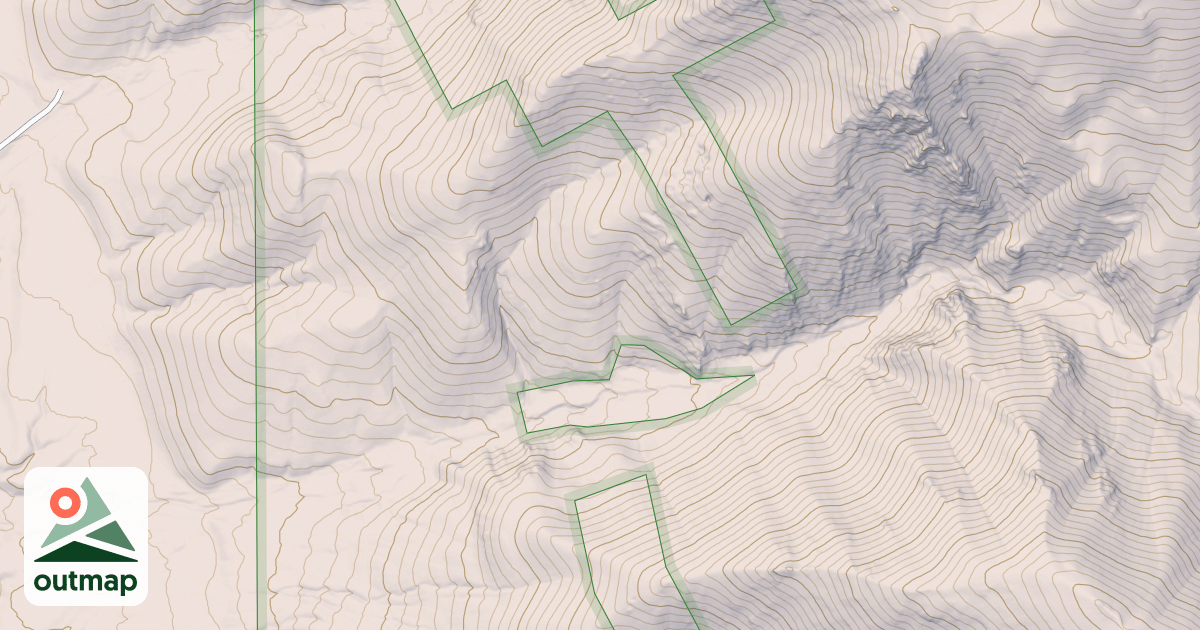 Map of CAMP CR. MINE