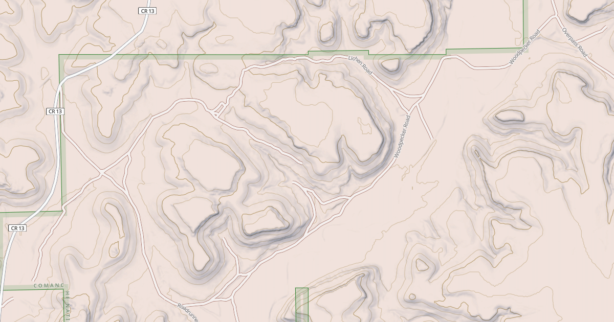 Map preview of RIM ROCK