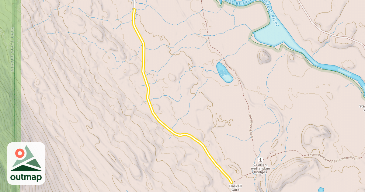 Map of New River Road