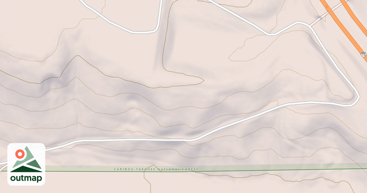Map of SCHOOL SECTION CREEK