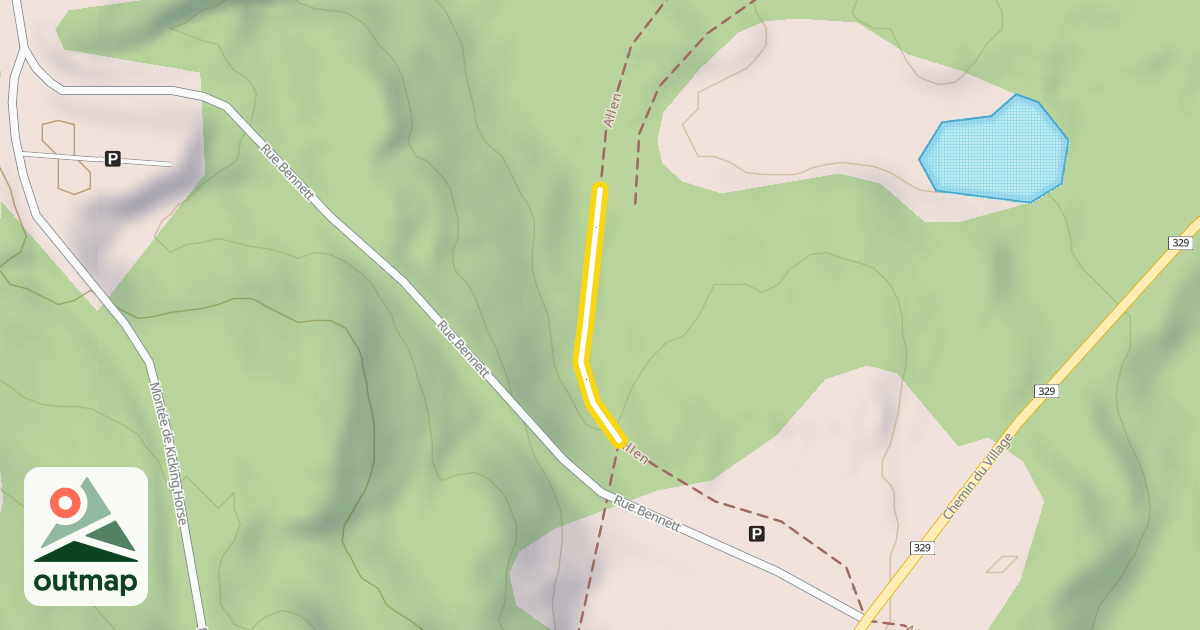Map of Allen