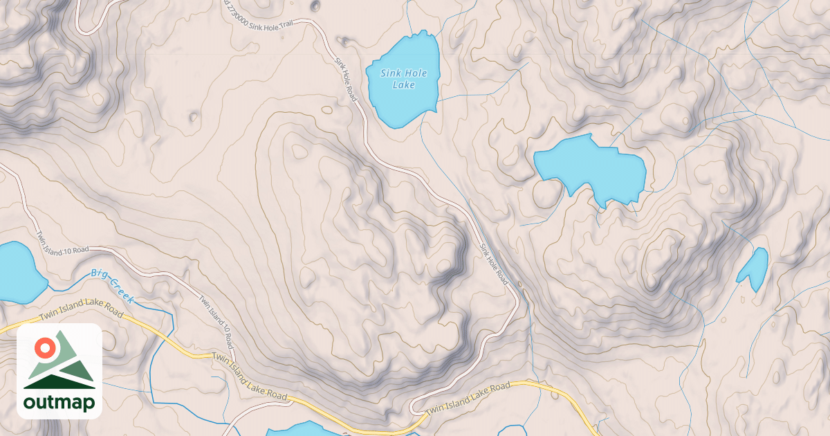 Map of SINK HOLE