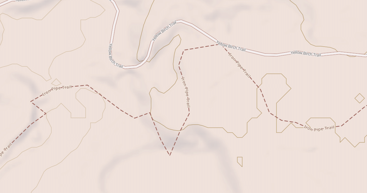 Map preview of Straight Arrows Trail
