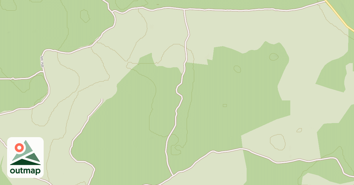 Map of USFS Motor Vehicle Use Map Roads {1935F5C7-C13A-4A6B-BE49-51215110810F}