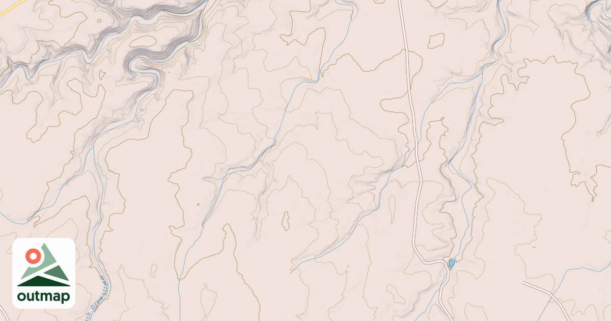 Map of USFS National Forest System Roads {53183D99-069E-407B-B9E6-4577A7DF35D4}