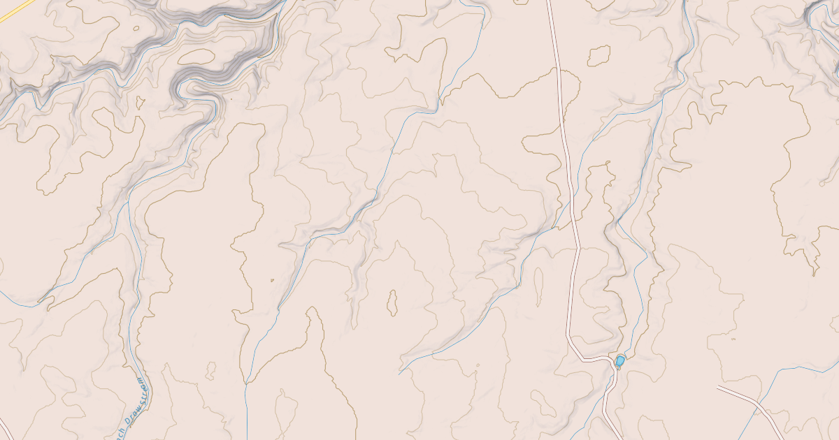 Map preview of USFS National Forest System Roads {53183D99-069E-407B-B9E6-4577A7DF35D4}