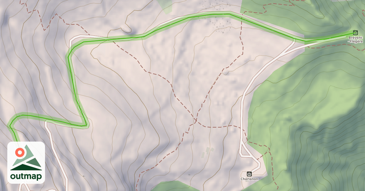 Map of Accès Flégère