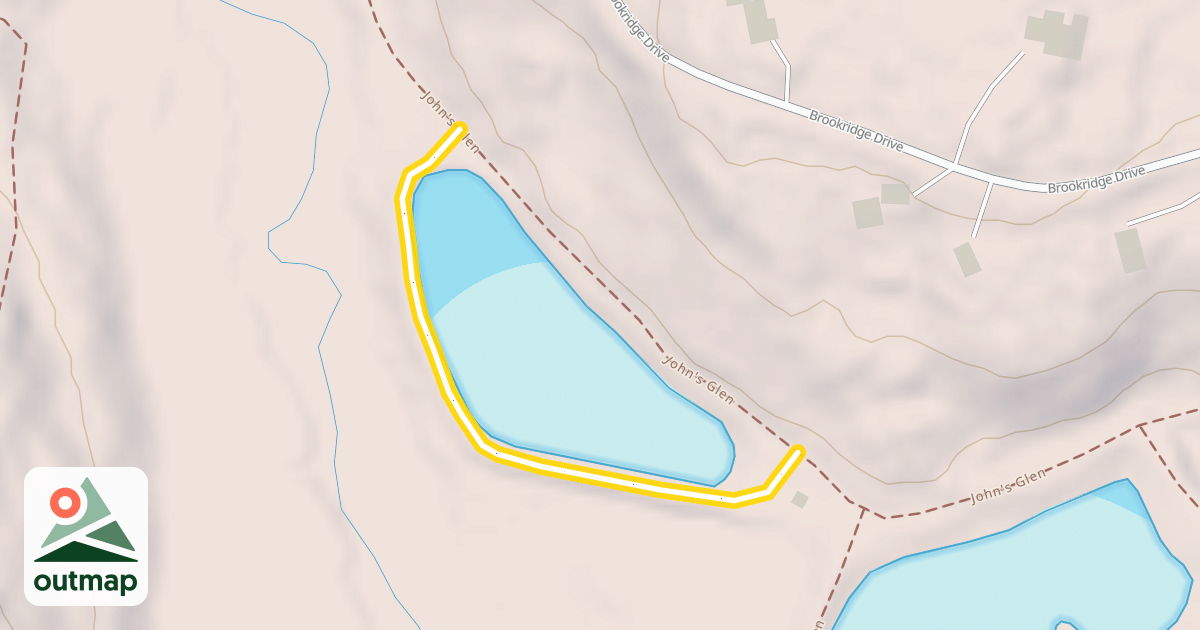 Map of John's Glen