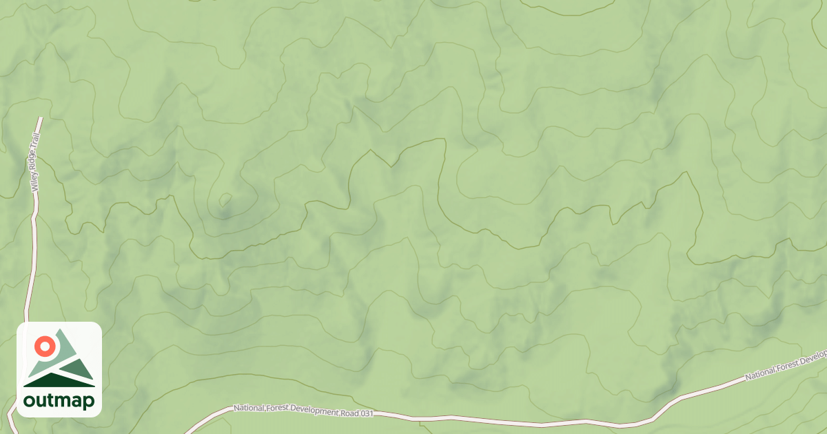 Map of NYE CANYON