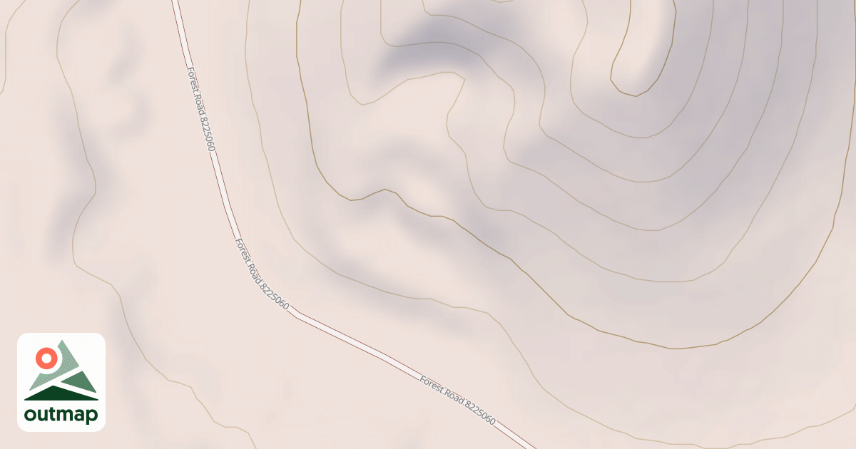 Map of BONNELL BUTTE RK. PIT