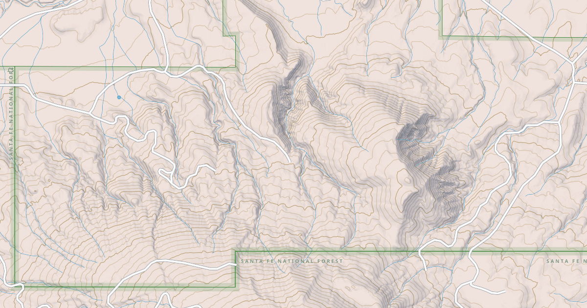 Map preview of BLM National GTLF Public Motorized Roads 8e711913-48ef-4e25-863e-20e4bd096c58