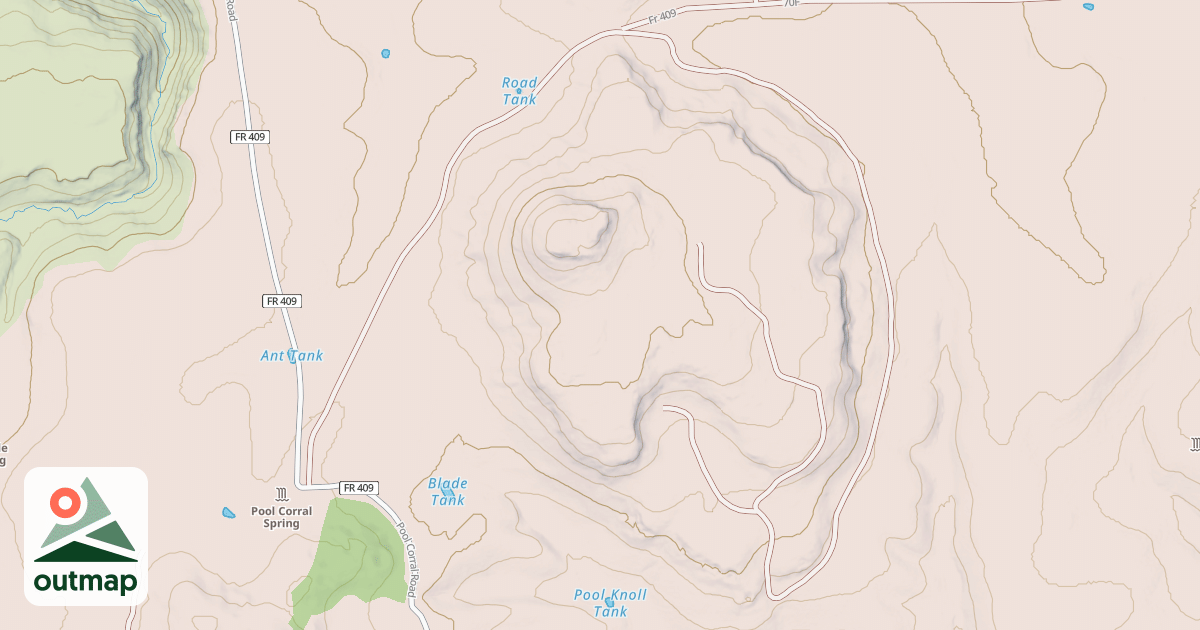 Map of POOL KNOLL