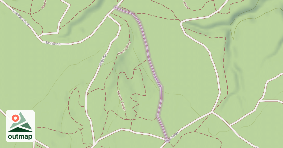 Map of Post Road