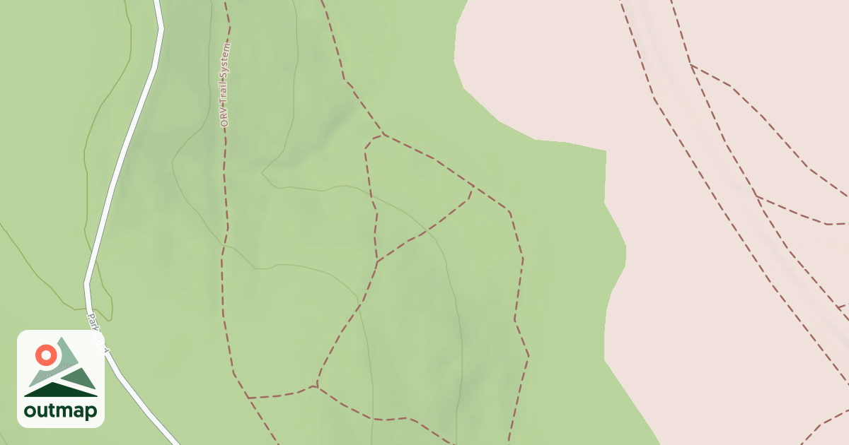 Map of Orv Trail System