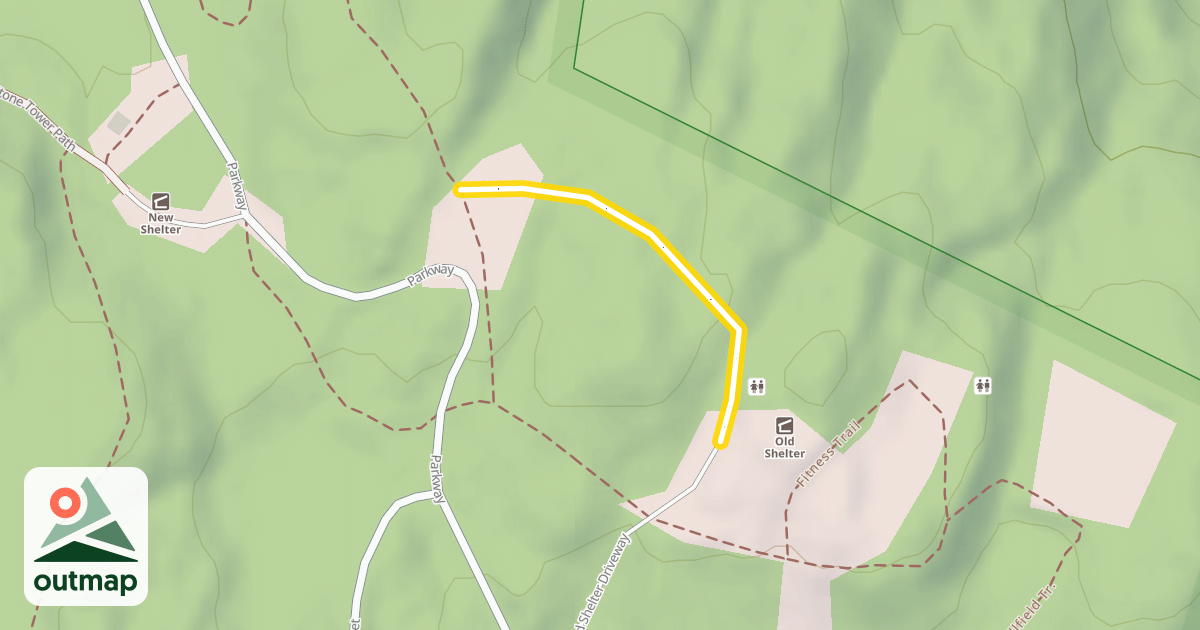 Map of Fitness Trail