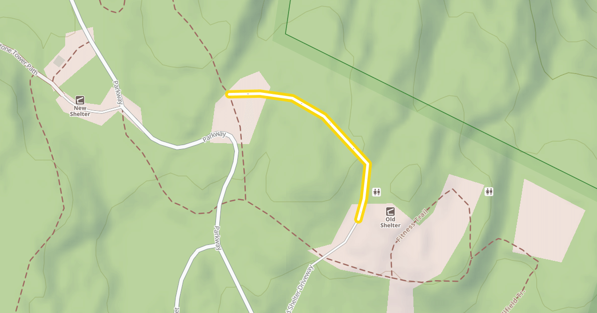 Map preview of Fitness Trail