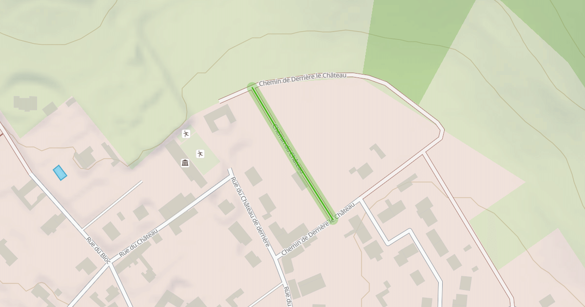 Map preview of Chemin du Château