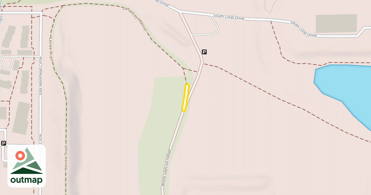 Map of Bruce Says Go Faster