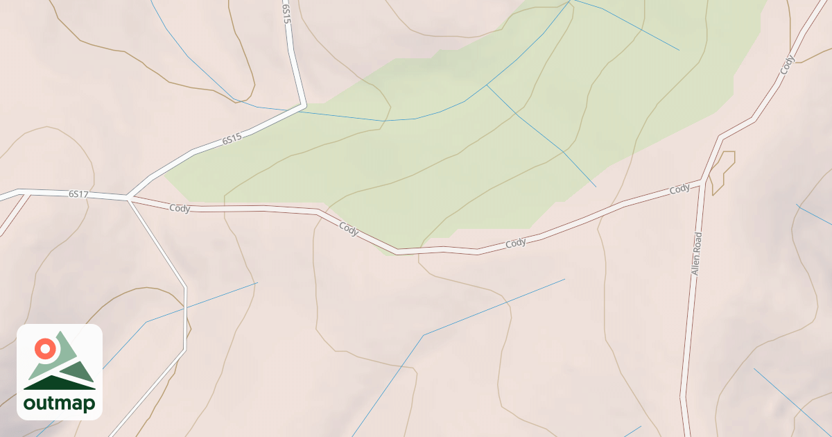 Map of CODY E