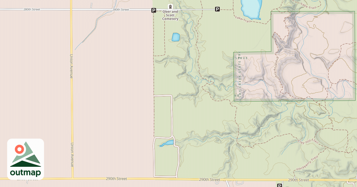 Map of Pond