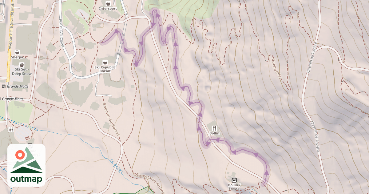 Map of Bollinette