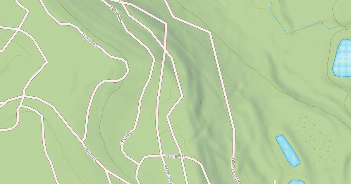 Map preview of Rock Run ATV Trails