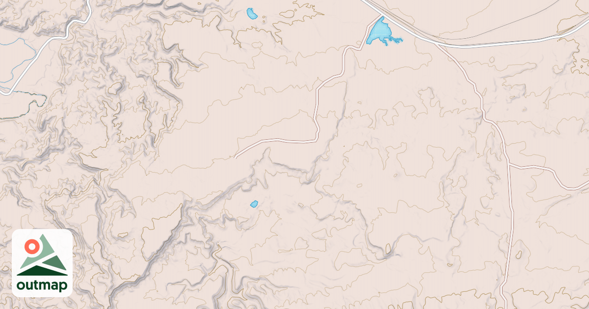 Map of BLM National GTLF Public Motorized Roads 122d4349-4678-4dea-b033-a8c362b9a88b
