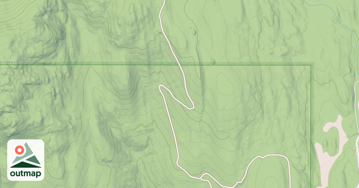 Map of USFS Motor Vehicle Use Map Roads {95CE74A8-3B28-4D03-8442-51498097E41B}