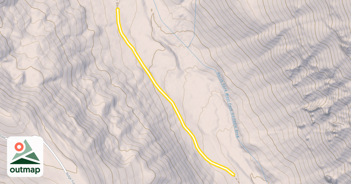 Map of Bear Basin