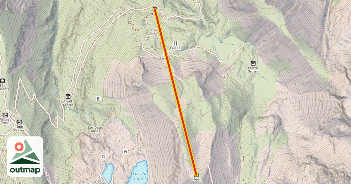 Map of Fée