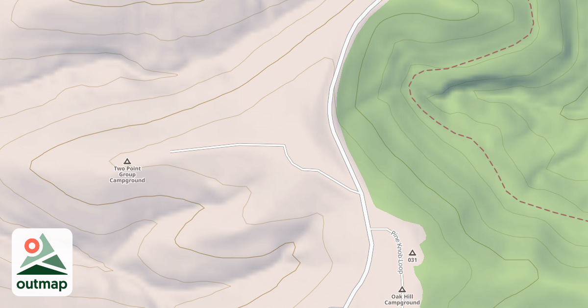 Map of IR TWO POINTS RD
