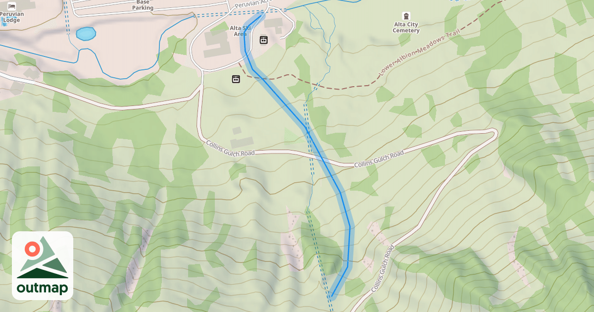 Map of Corkscrew