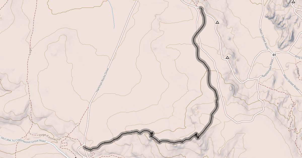 Map preview of Rocky Ridge
