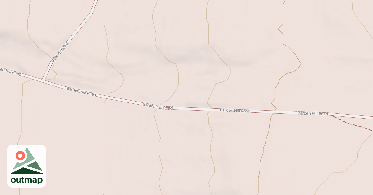 Map of Barden Hill Rd